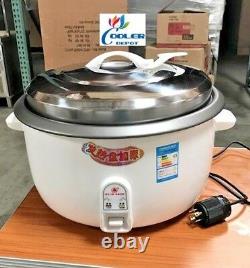 NEW 55 Cup Commercial Rice Cooker Warmer Cooler Depot Model CUP55 220V