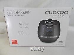 NEW CUCKOO CRP-DHSR0609FD 6-Cup Induction Heating Pressure Rice Cooker