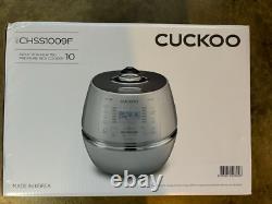 NEW Cuckoo 10-Cup IH Pressure Rice Cooker CRP-CHSS1009F