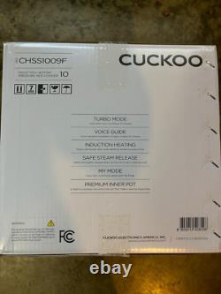 NEW Cuckoo 10-Cup IH Pressure Rice Cooker CRP-CHSS1009F