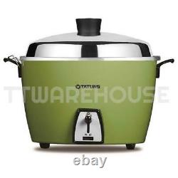 NEW TATUNG 10-CUP TAC-10L-NCG All Stainless Rice Cooker GREEN 110V US POWER PLUG