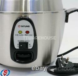 NEW TATUNG 6-CUP PERSON 220V EUROPE Stainless Rice Cooker TAC-06I-NMV2 UK ASEAN