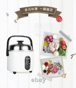 NEW TATUNG TAC-03S-DW 3-CUP Rice Cooker Pot AC 110V Made in Taiwan (White)