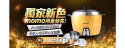 NEW TATUNG TAC-10L 10 CUP All Stainless Rice Cooker Pot AC 110V (Gold)
