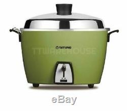 NEW TATUNG TAC-10L 10 CUP Rice Cooker Pot Voltage AC 110V (Green)