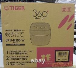 NEW TIGER Rice Cooker JPB-R100 W 5.5 Cups From JAPAN