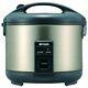 New Tiger Jnp-s18u-hu 10-cup Uncooked Rice Cooker & Warmer, Stainless Steel Gray