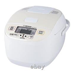 NL-DCC10CP Micom Rice Cooker & Warmer, 5.5 Cups, Pearl Beige