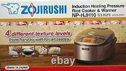 NP-HJH10 IH Rice Cooker Zojirushi 5.5 Cup AC220V SE Plug JAPAN NEW withTracking
