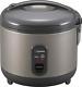 Ns-rpc10hm Rice Cooker And Warmer, 5.5-cup (uncooked), Metallic Gray