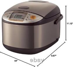 NS-TSC18 Micom Rice Cooker and Warmer, 10-Cups 1.9 Quarts Corded Electric