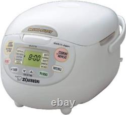 NS-ZCC10 5-1/2-Cup Rice Cooker and Warmer, Premium White