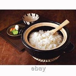 Nagatani-en Kamado-san 3 Rice Cup Size Donabe Rice cooker CT-01 F/S New F/S