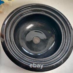 Nagatanien ×siroca Rice cooker clay pot Black SR-E111 Kamado san USED 100V JP