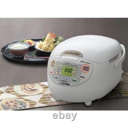 Neuro Fuzzy 4-Cup Premium with Built-In Timer White Rice Cooker Home Kitchen