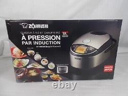 New Sealed Zojirushi NP-NWC18XB Pressure Induction Heating Rice Cooker 10-Cup