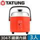 New Tatung Tac-03s 3 Cup Rice Cooker Pot Ac 110v Red