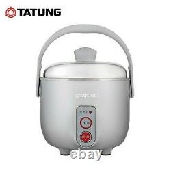 New Tatung AC-03D 3-Cup Indirect Heat Rice Cooker Steamer and Warmer AC110V-Grey
