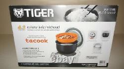 New Tiger Micom 10-Cup (Uncooked) Rice Cooker & Warmer JAX-S18U Made in Japan