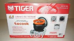New Tiger Micom JAX-R10U 5.5-Cup (Uncooked) Rice Cooker & Warmer Made in Japan