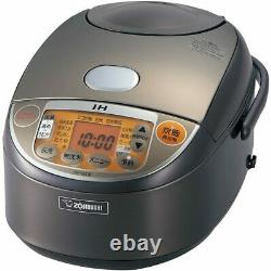 New ZOJIRUSHI NP-VN10-TA 5-1/2-Cup Uncooked IH Rice Cooker and Warmer 1.0-Liter