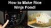 Ninja Foodi Rice Demo