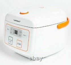 Nutrifresh compact multifunctional rice cooker 0.72L Rice bowl / 3.5 cups