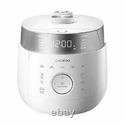 OB Cuckoo CRP-LHTR0609F 6 Cup Induction Heating Twin Pressure Rice Cooker & Warm