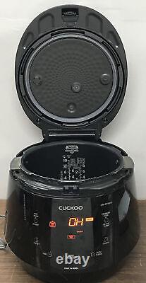 OB Cuckoo CRP-PK1001S Pressure Rice Cooker, 10 Cups, Black