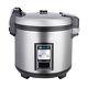 Onlicuf Commercial Electric Stainless Steel Rice Cooker 60-cup Cooked 5.5 Liters