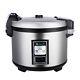 Onlicuf Commercial Rice Cooker 70-cup Cooked (35-cup Uncooked) Stainless Stee