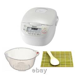 Panasonic 10-Cup One-Touch Fuzzy Logic Rice Cooker SR-DF181 bundle