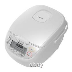 Panasonic 10-Cup One-Touch Fuzzy Logic Rice Cooker SR-DF181 bundle