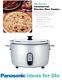 Panasonic Commercial Rice Cooker, 40 Cup Ideal For Restaurants, Banquets, Superm