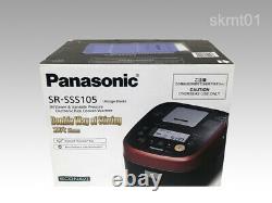 Panasonic IH ELECTRONIC RICE COOKER SR-SSS105-RK1.0L from Japan DHL Fast Ship