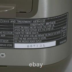 Panasonic Rice Cooker Microcomputer IH 5.5 cups 220V SR-JHS10-N/220V