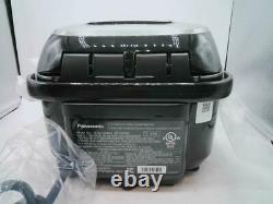 Panasonic SR-HZ106 5 Cup Electric Rice Cooker with Induction Black New Open Box