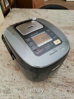 Panasonic Sr-hz106 Black 5 Cup Electric Rice Cooker Induction Heating Japan Made