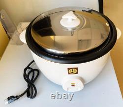 Pantin 50 Cup 25 Cup Raw Commercial Restaurant Electric Rice Cooker 120V, NSF