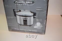 Proctor Silex 37540 Commercial Rice Cooker -40 Cups- Nonstick Pot- NEW (XHE26)