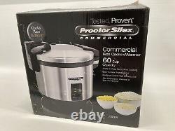 Proctor Silex 37560R 60 Cup Electric Rice Cooker Commercial