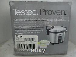Proctor Silex Commercial Rice Cooker 40 Cup Capacity Easy To Clean 1250W 37540