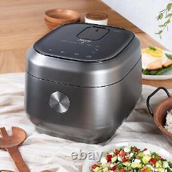 Professional 6-Cups (UnCooked) / 3Qt. 360° Induction Rice Cooker & Multicoo