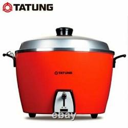  (Red) NEW TATUNG TAC-10L 10 CUP Rice Cooker Pot Voltage AC 110V Red
