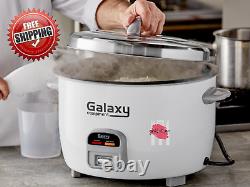 Restaurant 46 Cup (23 Cup Raw) Electric Rice Cooker / Warmer 120V, 1550W