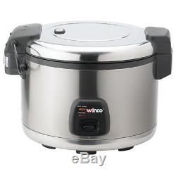 Rice Cooker 60 Cup, Stainless Steel