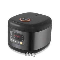 Rice Cooker 8 Cups Uncooked, 4.2Qt Non-Stick Rice Cooker with Food Steamer, 8