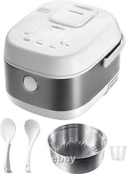 Rice Cooker Induction Heating, with Low Carb Rice Cooker Steamer 5.5 Cups Unc