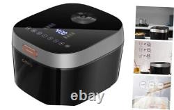 Rice Cooker, Smart Multi-Function Touch Panel, 8 Cups (Uncooked), 24-H 4L