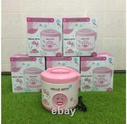 Rice Cooker & Warmer Hello Kitty Pink Kimono 1 Liter Small Easy Open Handle